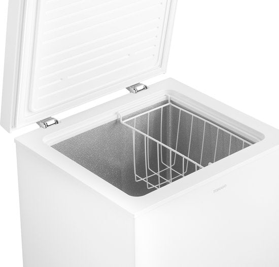 Tomado TCF0991W - Vrieskist - 99 liter - Supervriezen - Digitaal thermostaat - Low Frost - Energielabel E - Wit