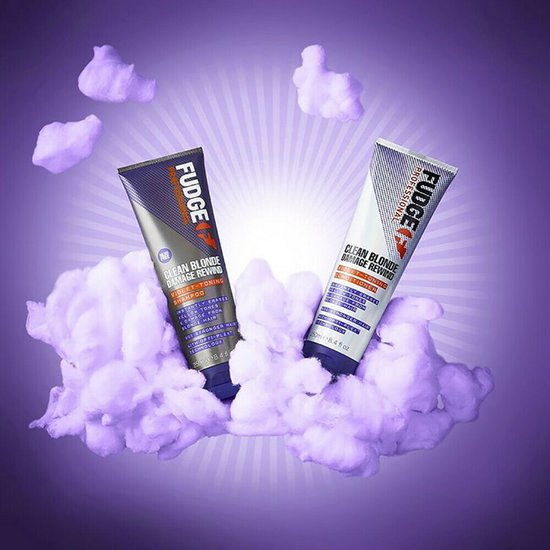 Fudge Clean Blonde Damage Rewind Violet - Conditioner - 250 ml
