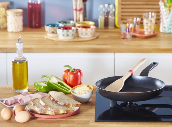 Tefal Easy Cook & Clean - Koekenpan - Ø 24 cm - Anti-aanbaklaag - Niet Geschikt voor Inductie