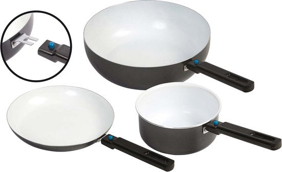 Bo-Camp - Wokpan - Sprint ECO - Afneembare steel - Ø 28 cm