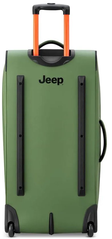 Jeep J0274026013 82 Cm 95l Reistas Met Wielen Groen 2XL
