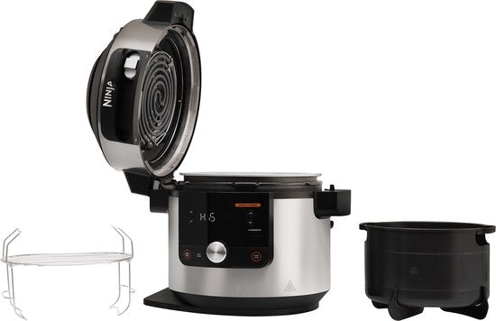 Ninja Foodi OL650EU Multicooker - 12 Kookfuncties - 7,5 Liter - Inclusief Airfryer, Pressure Cooking, Stomen, Grillen