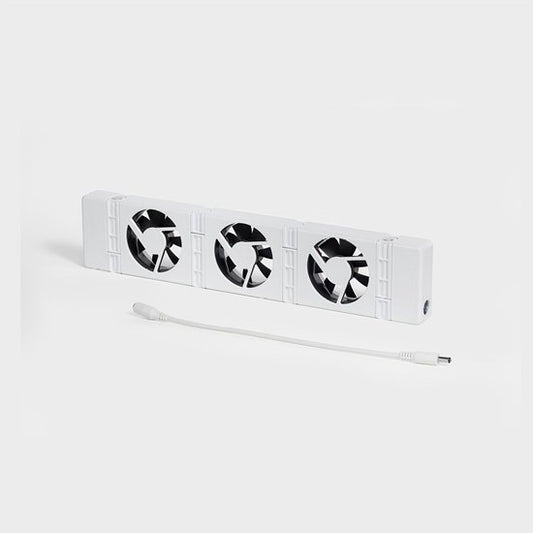 SpeedComfort Radiator Ventilator Uitbreidingsset - Energiezuinig – 2 x zo snel warm - Tot 22% energiebesparing – Simpel te plaatsen – Fluisterstil - Nederlands product - Wit