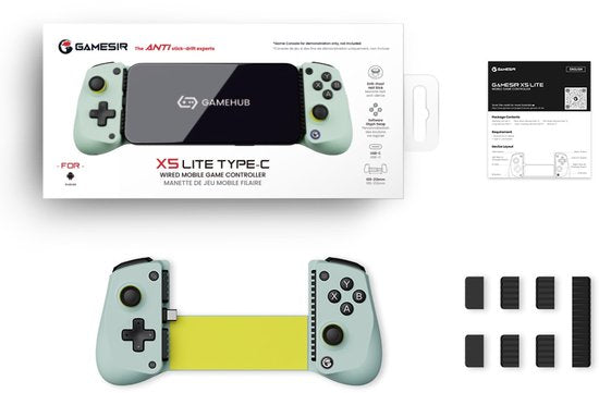 GameSir X5 Lite - Telefoon Controller - Lichtgewicht - iPhone 16/15/iPad mini/Android - Wassabi