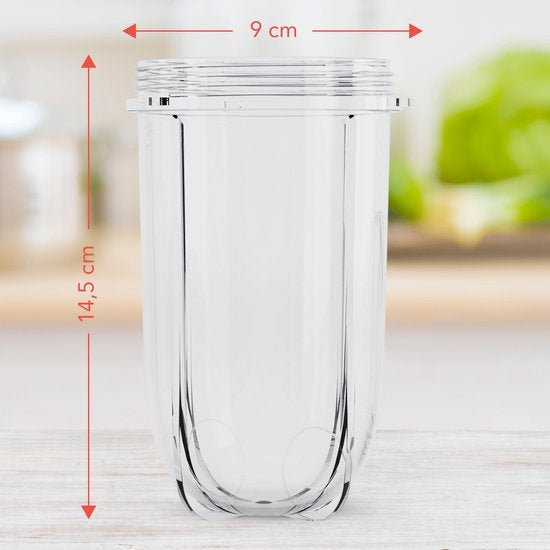 KitchenBrothers Smoothieblender Cup - 600 ml - 1 stuks - Alleen geschikt voor KitchenBrothers