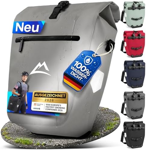 Nextcover AquaShield TPU Bagagedragertas, 100% Waterdicht met Kliksysteem en Rolsluiting, Reflecterend, 28 Liter