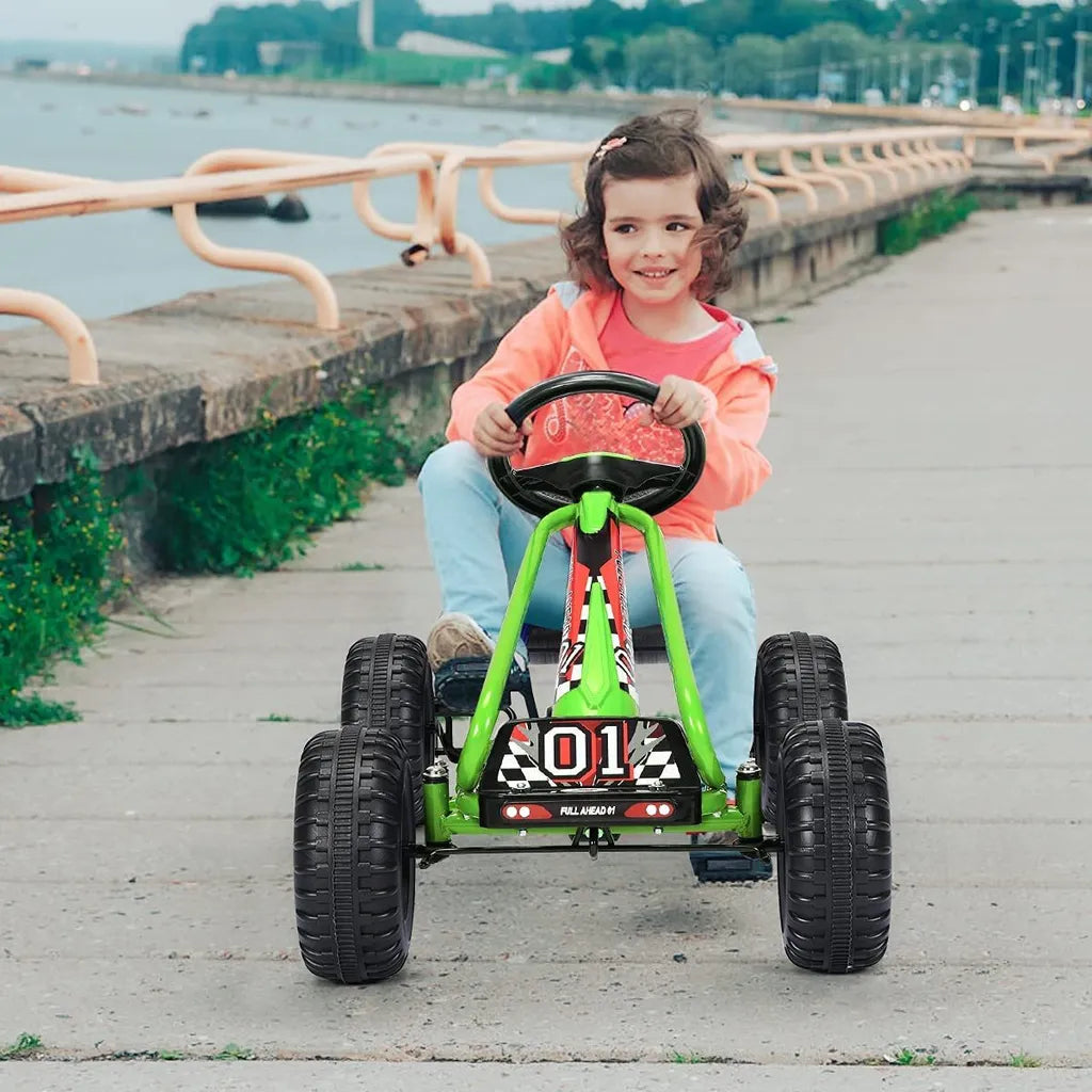Coast Go Kart - Skelter - Max 30kg - Met Handrem - 3-6 jaar - groen
