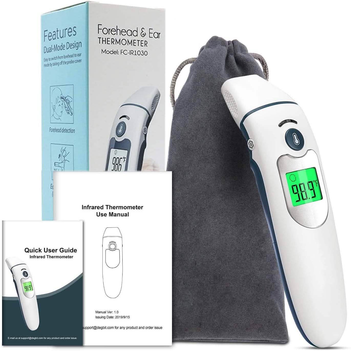 SFC Infrarood Thermometer FC-IR1030 - Voorhoofd en Oor