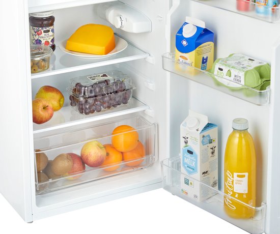 Tomado TRT4702W - Tafelmodel koelkast - 80 liter - Met vriesvak - Energielabel E - Wit
