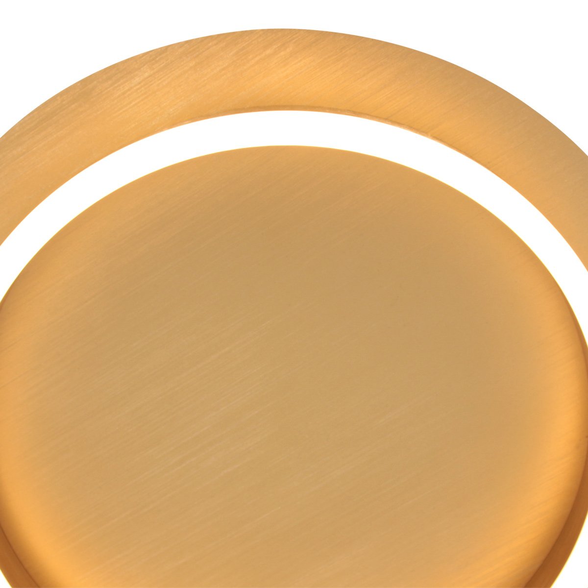 Plafonnieres Ringlux 3655GO gouden plafondlamp Ø32cm met geïntegreerde LED verlichting van Steinhauer