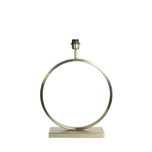 Light & Living Liva Lampvoet - Metaal - Rond - 40x13x52cm - Goud