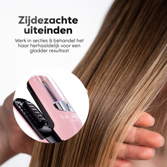 La Nou® Split Remover 4 - Gespleten Haarpunten Verwijderaar - Incl. accessoires - Voor Gespleten Haarpunten - Gespleten Haarpunt Trimmer - Gespleten punten verwijderaar - Roze