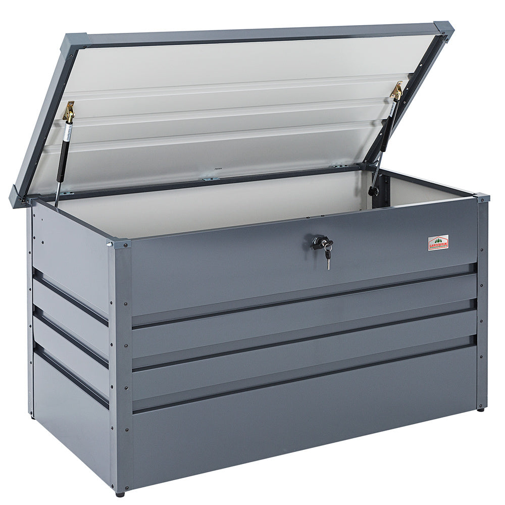 Gardebruk Opbergbox staal met slot - 120 x 62 x 63 cm - weerbestendig
