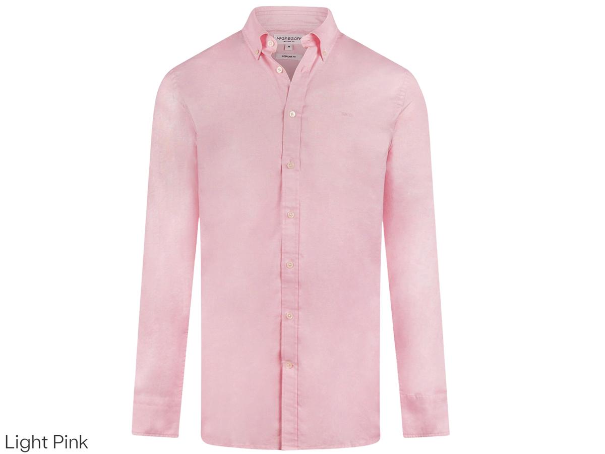 McGregor Stretch Oxford Shirt Light Pink XL