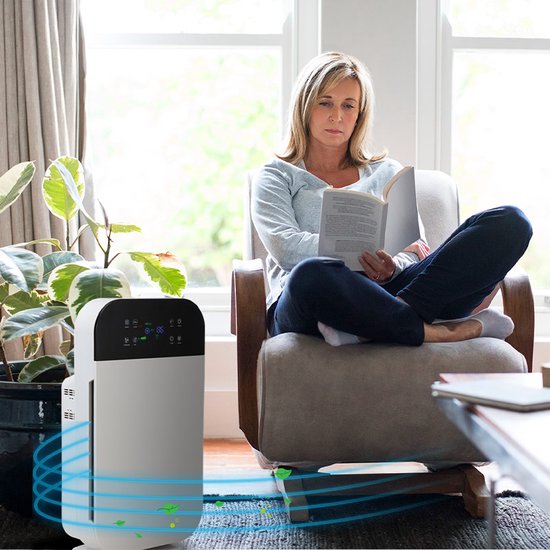 MediaShop AirPurifier Deluxe Luchtreiniger 40 m² Wit
