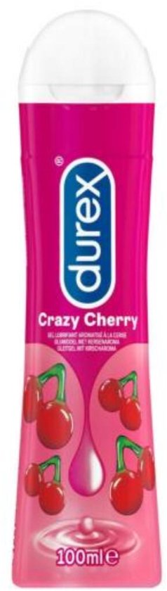Durex Glijmiddel Crazy Cherry - Kers - Waterbasis - 100ML