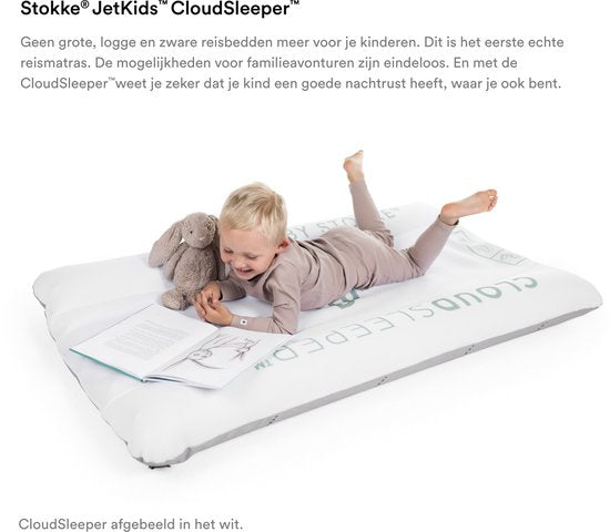 Stokke® JetKids™ Cloudsleeper - Reisematras 150 cm (Animal Family)