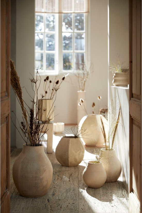 Light & Living Bloempot Salou - Wit - Ø22cm - Modern