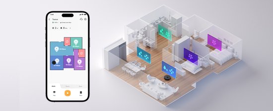 Imou RV1 Pro Max - Robotstofzuiger Met Laadstation En Dweilfunctie - Razendsnelle Inkaartbrenging Door LIDAR sensor - Opslag Plattegrond Van 3 Verdiepingen - Automatische Lediging - 6000 Pa zuigkracht - 180 Minuten Aaneengesloten Reinigen
