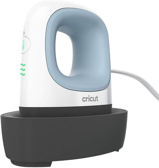 Cricut EasyPress Mini Warmtepers 10,5 x 8,6 cm – Compacte Heat Press – Blauw – Voor Warmtetransfers & Kleine Projecten