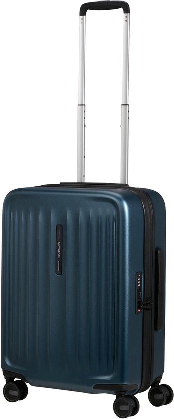 Samsonite Koffer - Fyrm spinner 55/20 handbagage - uitbreidbaar - Steel Blue - 2.6 kg - 46l