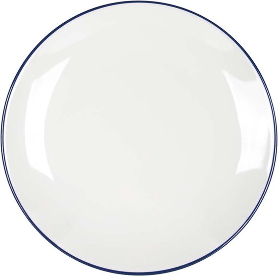 Gimex - Linea Line - Servies - Blauw - 12-Delig