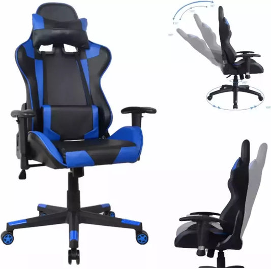 VDD Gaming Thomas Ergonomische Gamestoel - Racing Stijl - Verstelbaar - Zwart