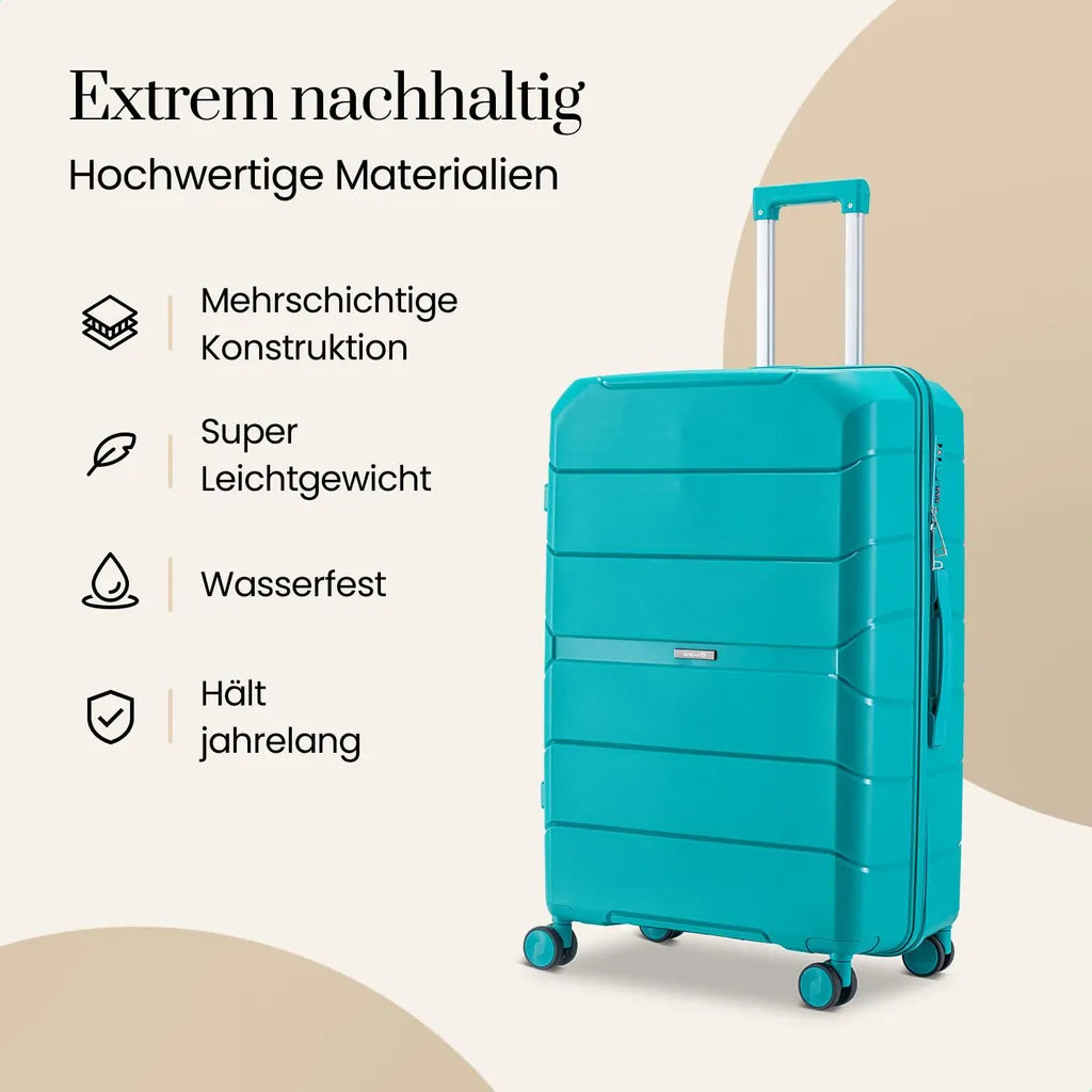 Skycases Reiskoffer - Urban Adventurer - 110L - 49 x 30 x 75 cm - Groen
