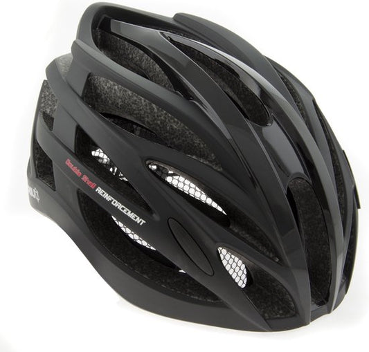 AGU Tesero Fietshelm - Zwart - L/XL - incl. insectennetje