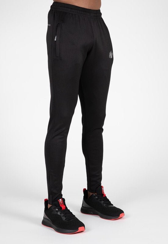 Gorilla Wear - Scottsdale Trainingsbroek - Track Pants - Zwart/Zwart - 2XL