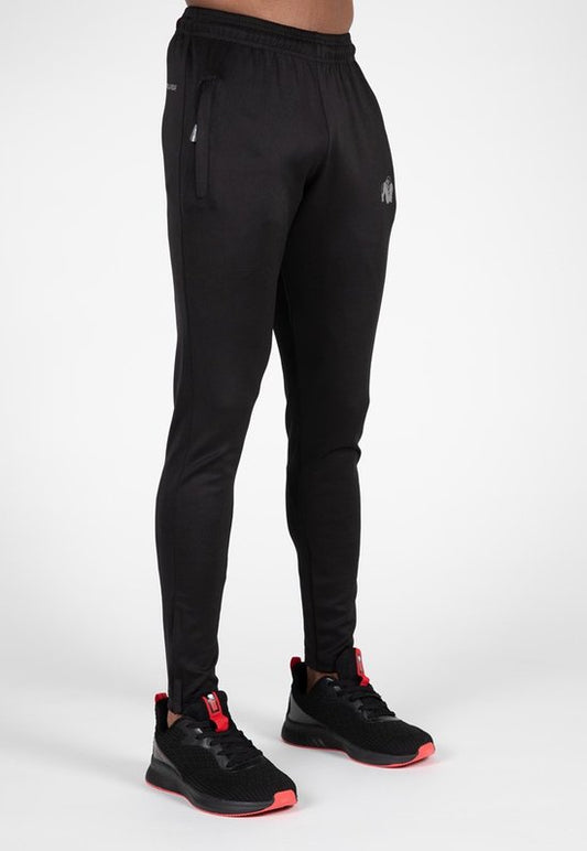 Gorilla Wear - Scottsdale Trainingsbroek - Track Pants - Zwart/Zwart - 2XL