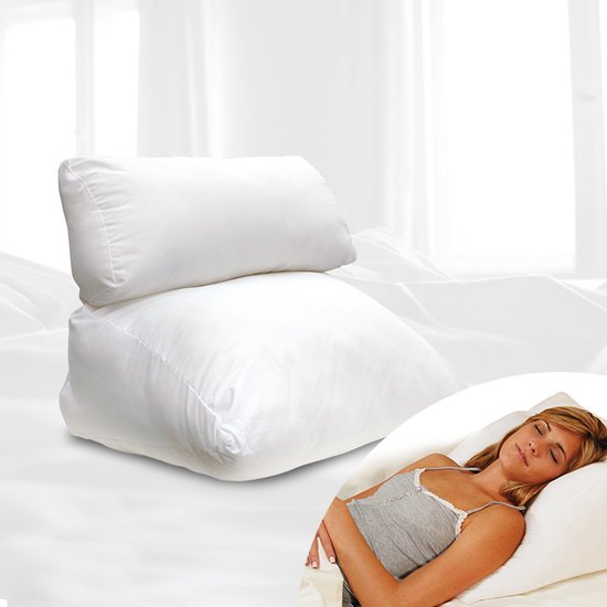 Dreamolino Flip Pillow - 10 in 1 Kussen - Relax - Slapen - rugsteun - buik- en zijslapers - beenkussen - leessteun - Zachte vulling