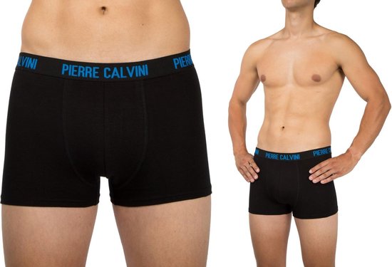Pierre Calvini - Boxershort Heren - Heren Ondergoed - 12 Stuks - Maat L - Classic Kleuren - Boxershorts Korte Pijp