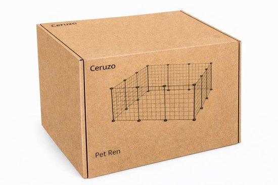 Ceruzo Dierenren 105 cm – Puppyren – Modulair – Voor Konijn & Cavia