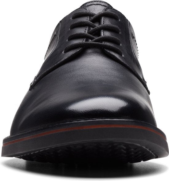 CLARKS Zakelijke Schoen Atticus LTLace - Zwart - Maat 42.5