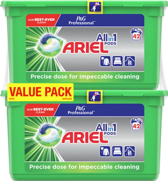 Ariel Professional Regular Wasmiddel Capsules 2x42 Wasbeurten