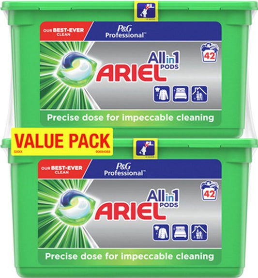 Ariel Professional Regular Wasmiddel Capsules 2x42 Wasbeurten