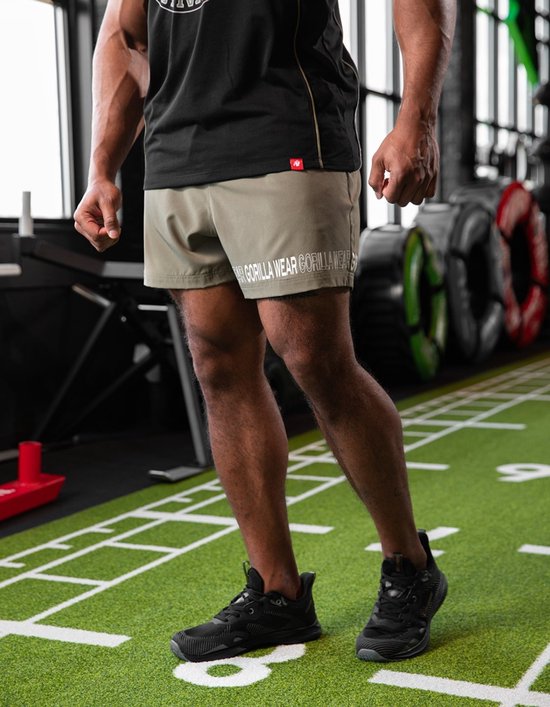Gorilla Wear Otis Zwembroek - Korte Broek - Zwart - M