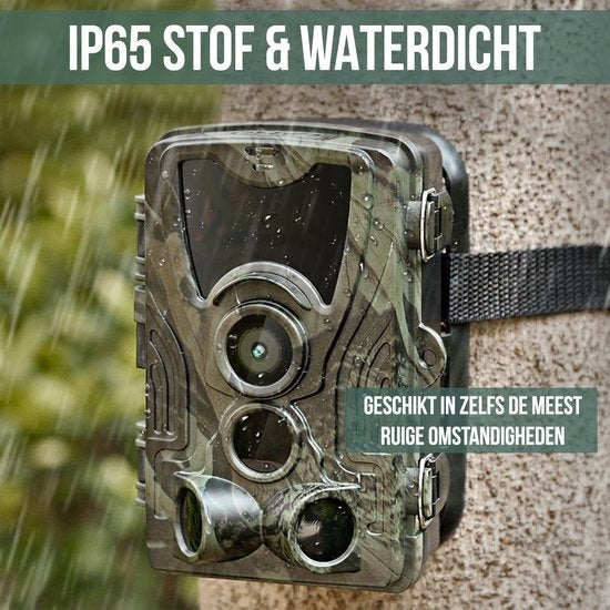 Strex Wildcamera met Nachtzicht - 36MP 4K ULTRA HD - Waterdicht - Incl. 32 GB SD - Wild Camera