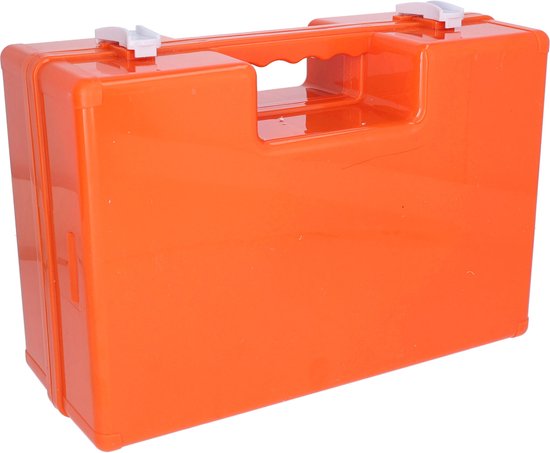 Carpoint EHBO koffer 166-delig - DIN13169 – Voor Bedrijf Hulpverleners – 2 compartimenten & kleinere compartimenten - 33x25x13cm