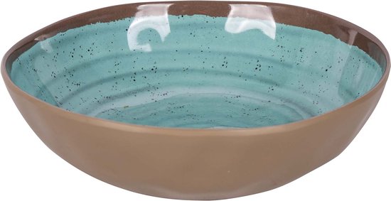 Bo-Camp - Servies - Halo - 12 Stuks - Aqua