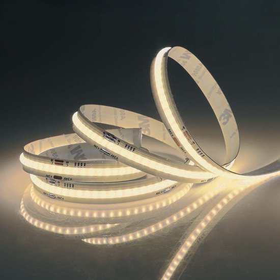 Nedis SmartLife LED Strip - Wi-Fi - Warm tot Koel Wit - COB - 2.00 m - IP20 - 2700 - 6500 K - 1000 lm - Android / IOS