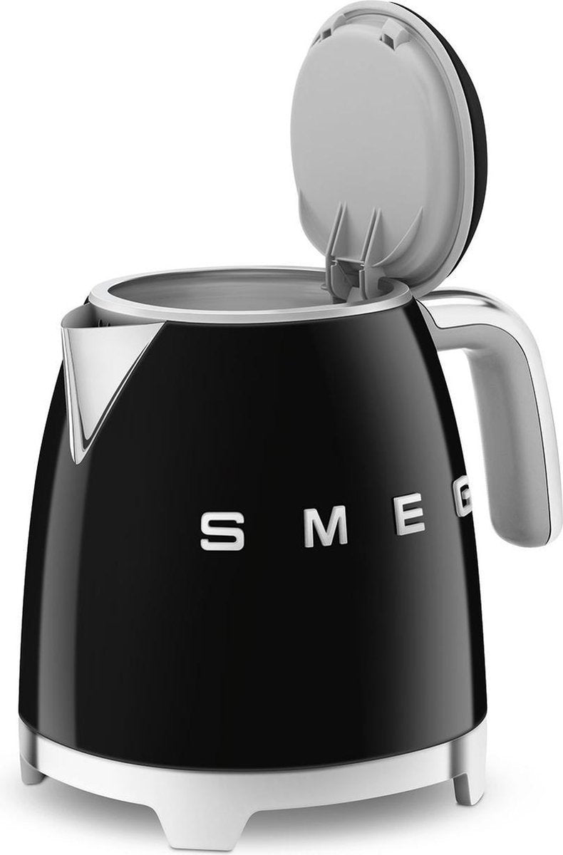 SMEG KLF05BLEU Waterkoker - 0.8L - Kunststof - BPA vrij - 20x20x15.20 cm - Zwart