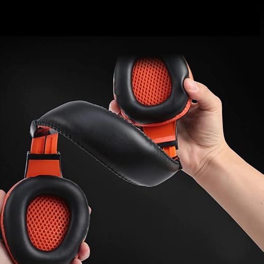 Wired Over Ear Gaming Headset with 3D Surround Sound Technology