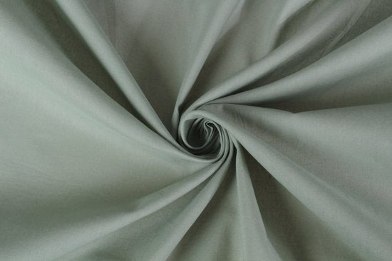 DoubleDry Hoeslaken 100% Natuurlijk Katoen - Tweepersoons 180x200 cm - Zacht & Ademend - Rondom Elastiek - Oud Groen