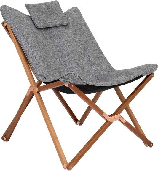 Bo-Camp - Urban Outdoor - Relaxstoel - Bloomsbury - M - Oxford polyester - Grijs