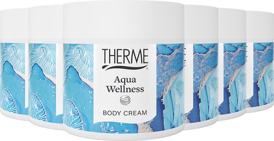 Therme Aqua Wellness Body Cream - 6 x 225 gr - Voordeelverpakking
