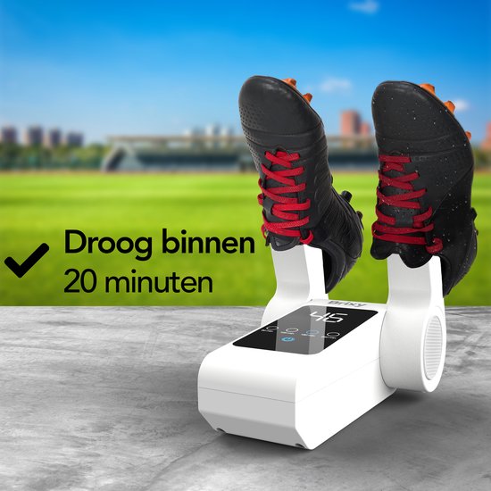 Brixy Schoenendroger & Schoenverfrisser - Ozone - Droogfunctie - Schoendroger Fresh - Shoe Dryer - Wit
