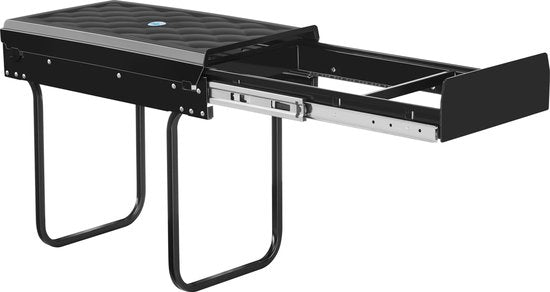tectake® Afvalverzamelaar - Inbouw vuilnisbak - Meervoudige afvalscheiding - Efficiënte opruimoplossing voor keuken en kantoor - Driedubbele prullenbak met telescooprails - 3x 10L