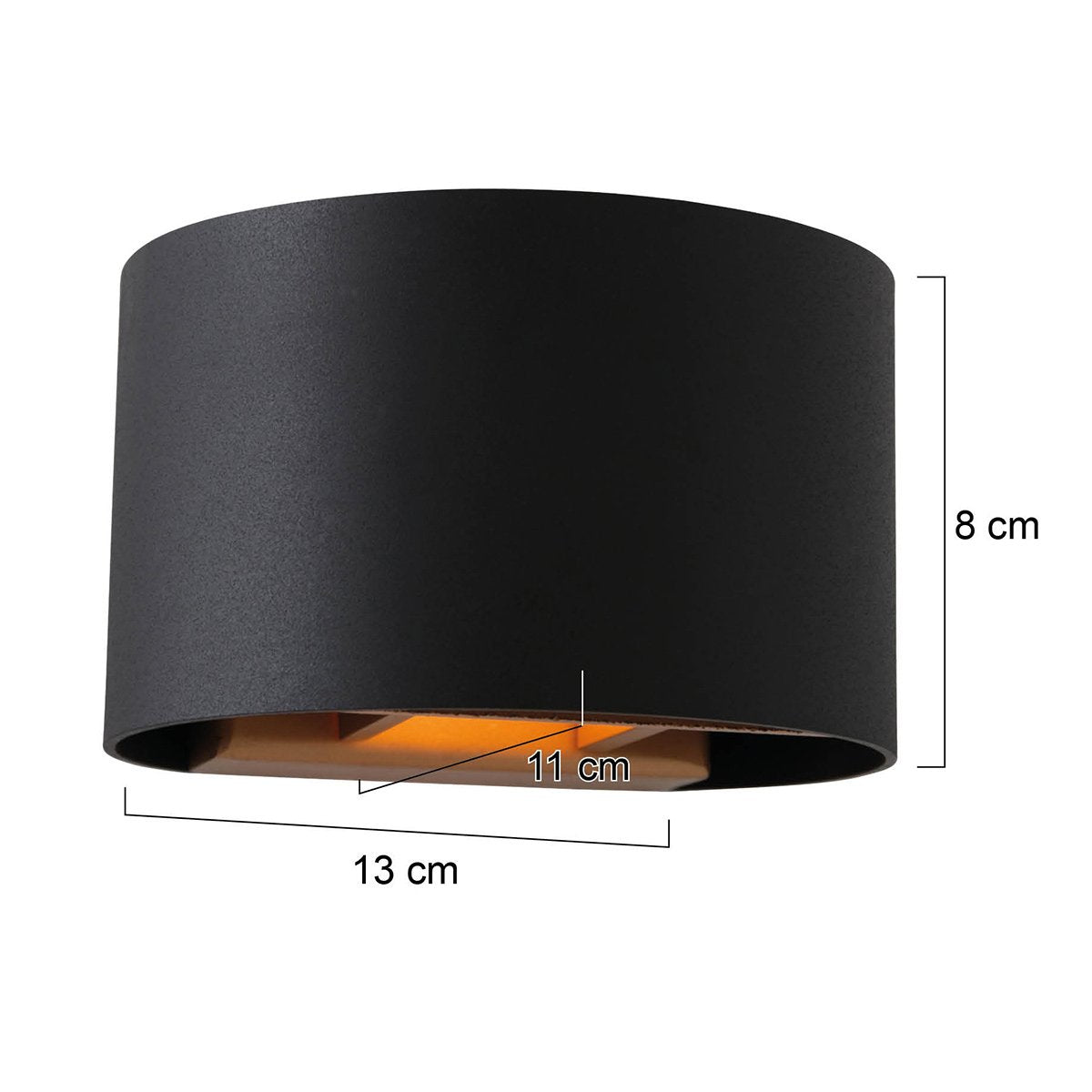 Steinhauer wandlamp Muro - zwart - metaal - 3364ZW
